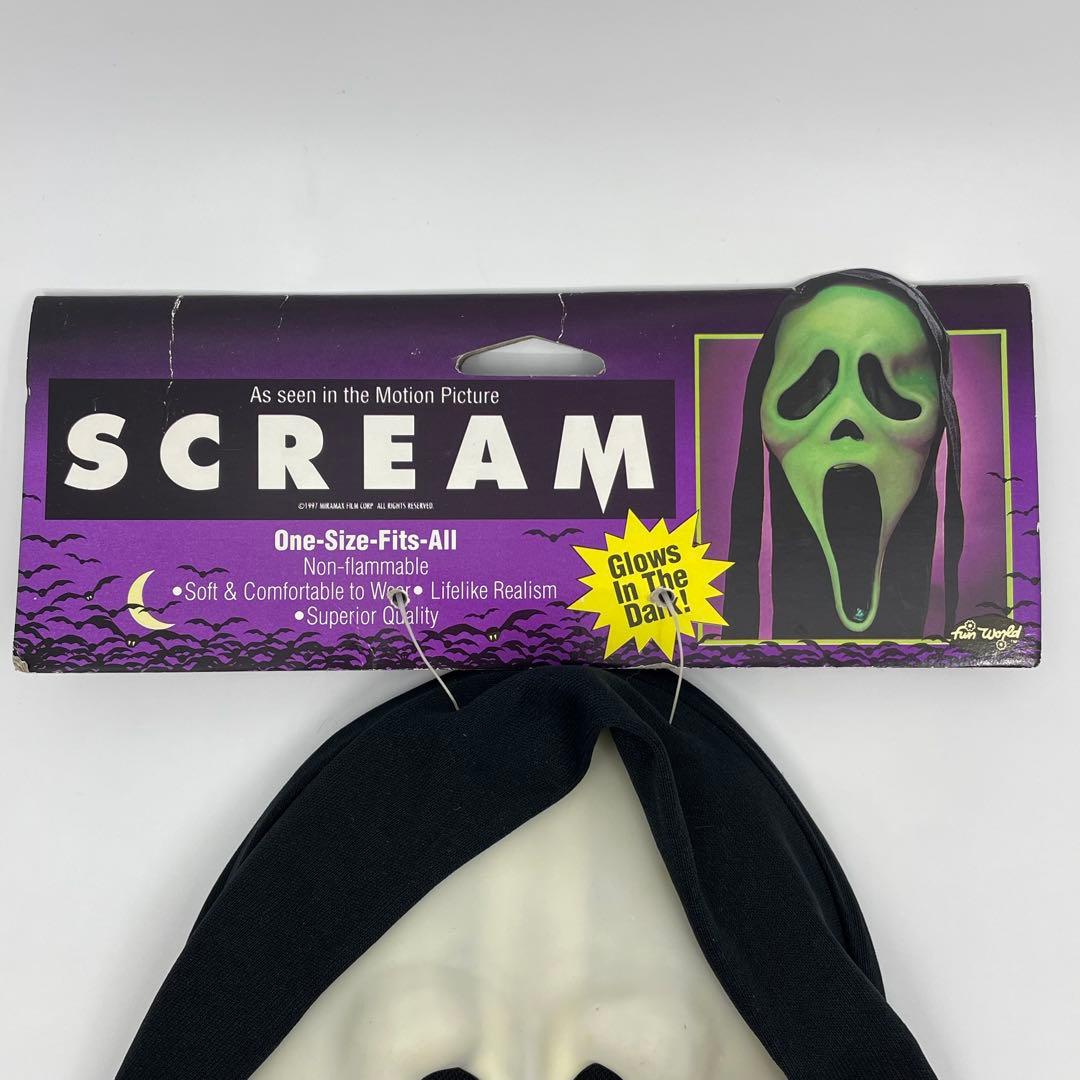 FUN WORLD 1997年製 SCREAM ゴーストフェイス 蓄光 マスク