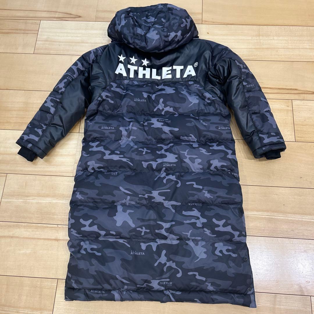 ATHLETA カモフラージュ ベンチコート 130