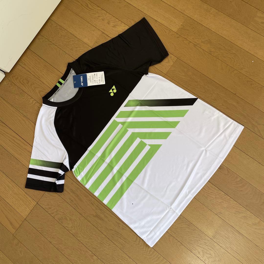 国内未発売YONEX TAIWANテニス＆バド　ゲームウェア　上下セット新品　L