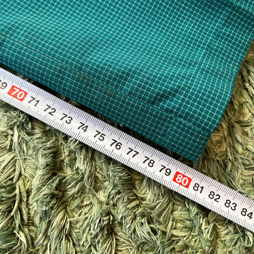 LE COQ SPORTIF グリーンチェックパンツ