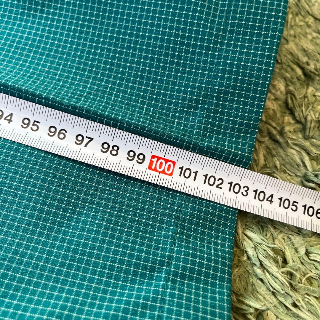 LE COQ SPORTIF グリーンチェックパンツ