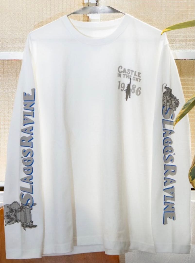 天空の城ラピュタ ロングスリーブTシャツ スラッグ渓谷　男女兼用　ジブリGBL