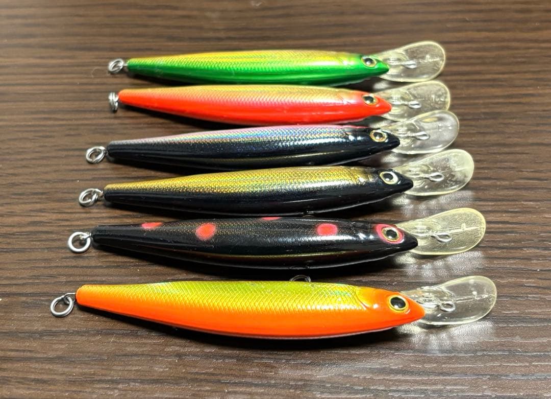 ザウルス　レックスミディアムディープ　９ｃｍ　６本セット①