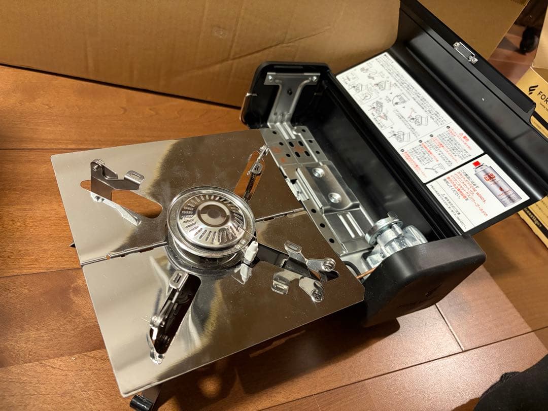 FORE WINDS FOLDING CAMP STOVE ブラック