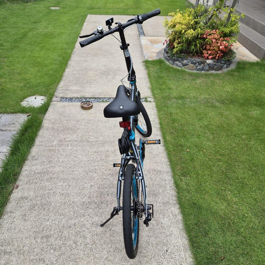 ルノー LIGHT10 折りたたみ自転車 20インチ グレー