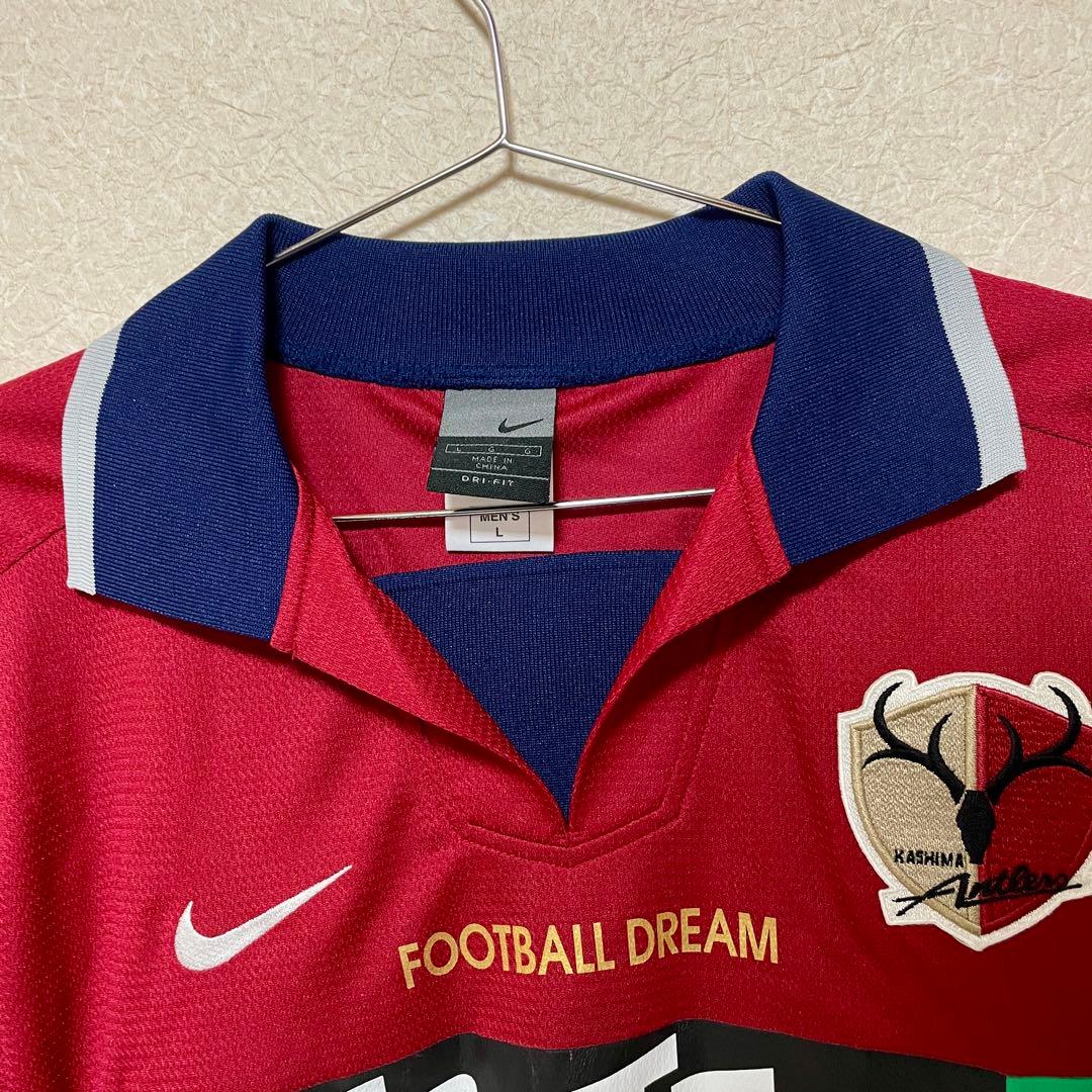 鹿島アントラーズ 02-03 ユニフォーム NIKE L ビンテージ Jリーグ