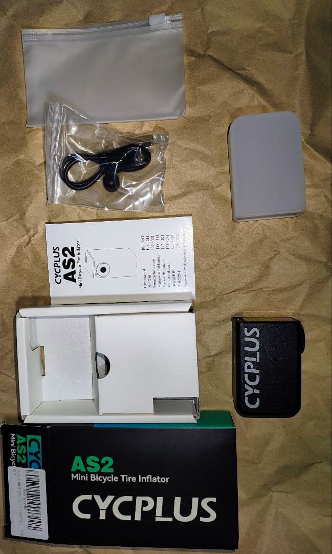 CYCPLUS 携帯ポンプ AS2