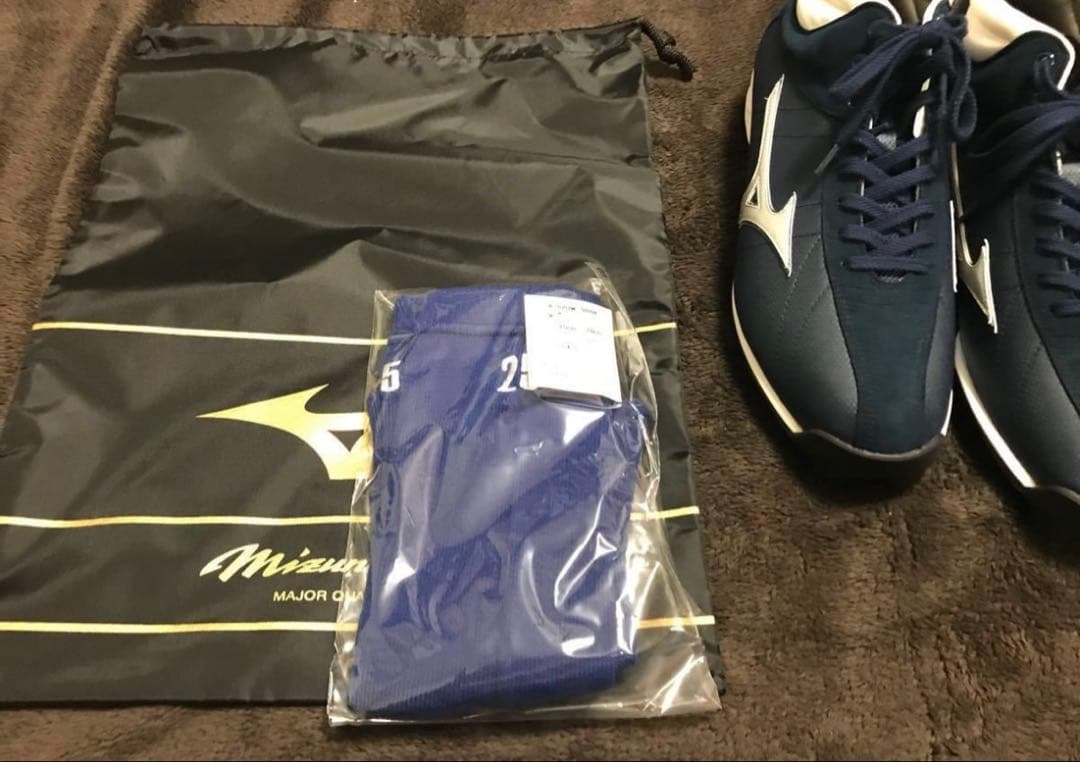 横浜DeNAベイスターズ 本人用 実使用モデルスパイクセット ＃25筒香嘉智
