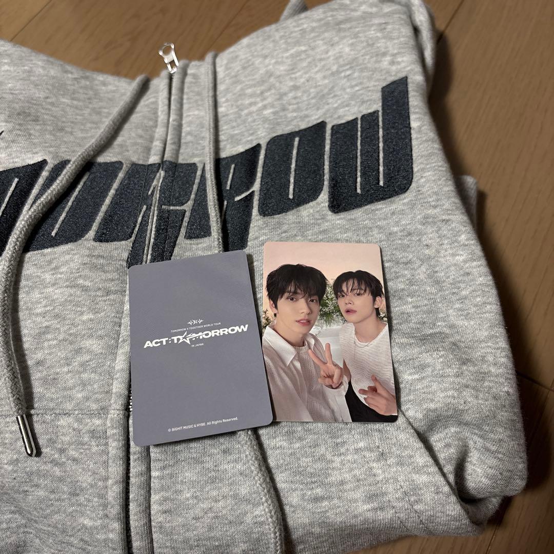 TXT ACT TOMORROW HOODIE Mサイズユニットトレカ付