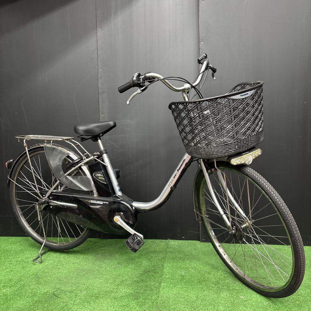 電動自転車 Panasonic Lithium vivi DX シルバー　43★