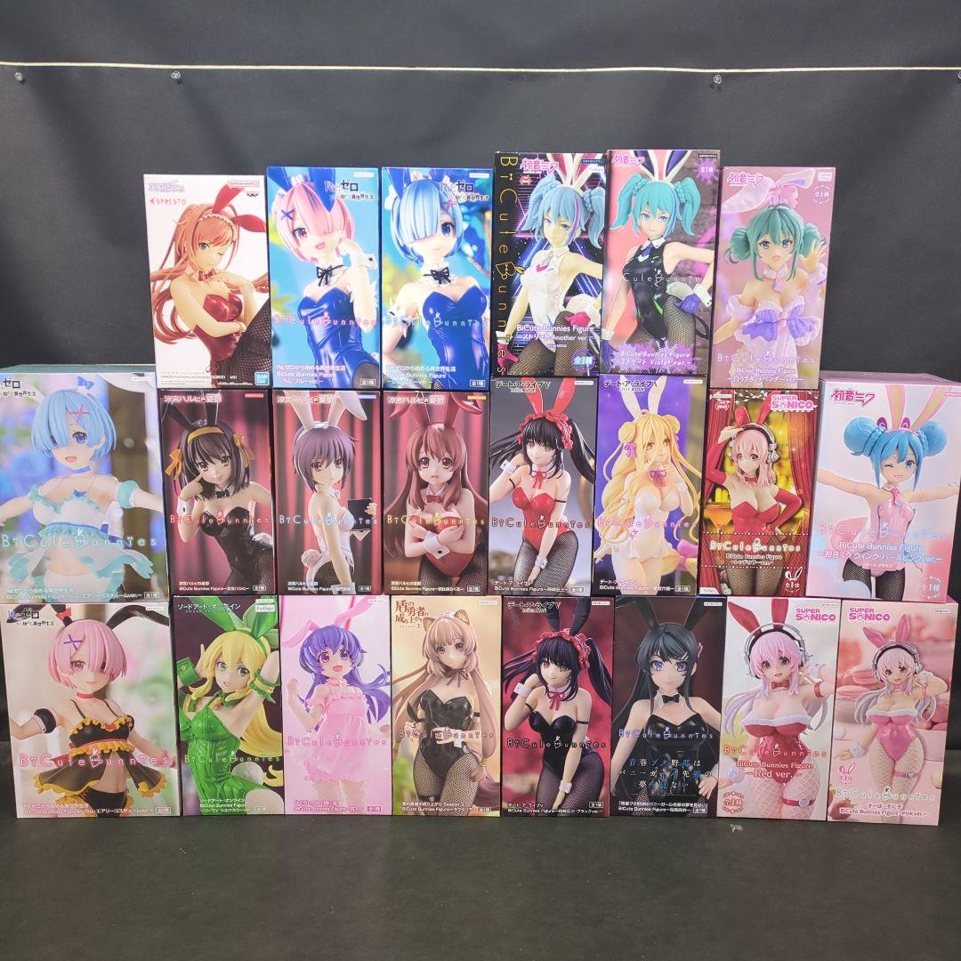 Bicute Bunnies Figure バニー　美少女　フィギュア　22点