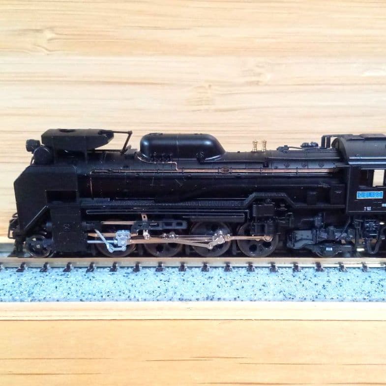 KATO 2016-6 D51 標準形(長野式集煙装置付)　青ナンバー(加工品)