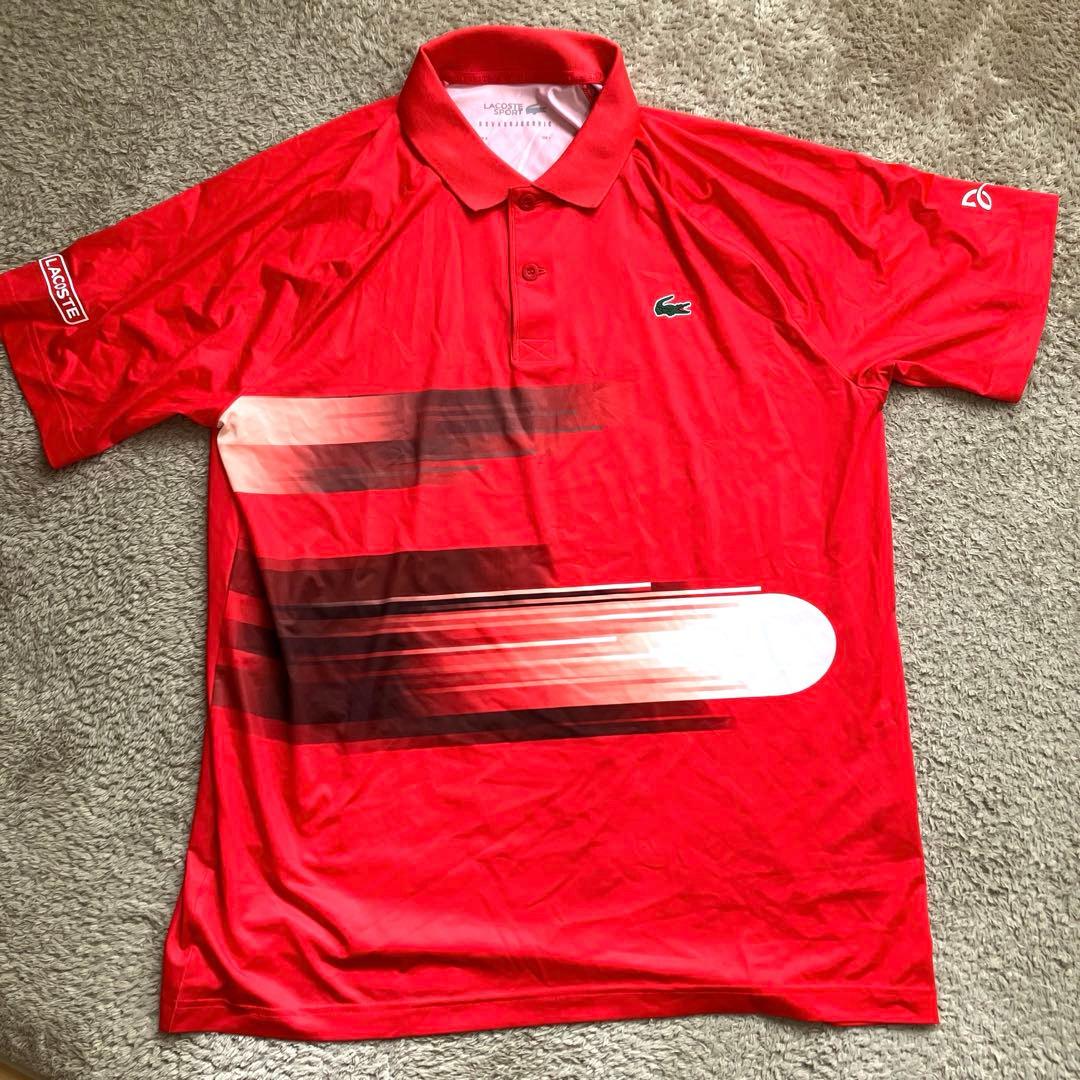 新品未使用　ラコステ　LACOSTE ポロシャツ　ジョコビッチモデル　Lサイズ②