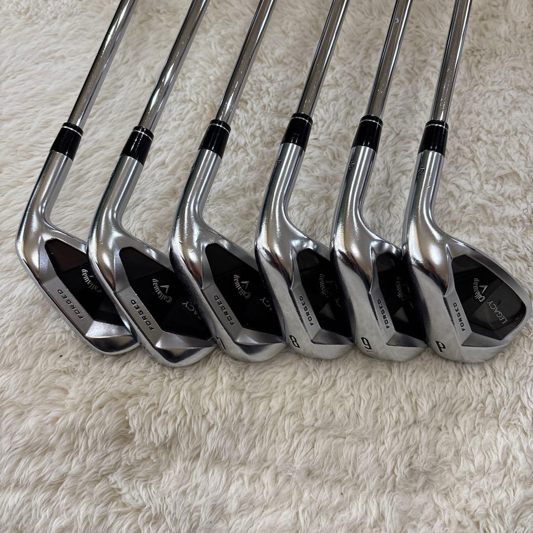 名器　美品　Callaway Legacy Black アイアン　6本セット