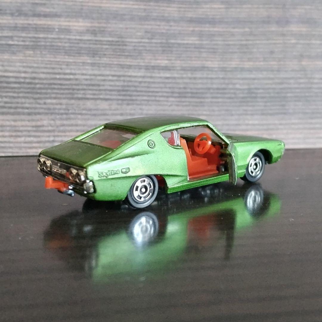 tomica/トミカ スカイライン2000GTX ミニカー グリーンメタリック