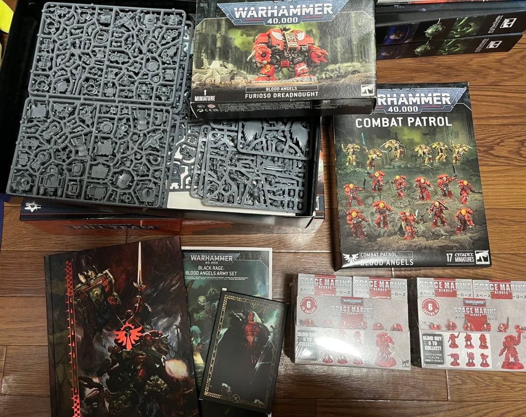ウォーハンマー 40,000 ブラッドエンジェル 引退・まとめ売り