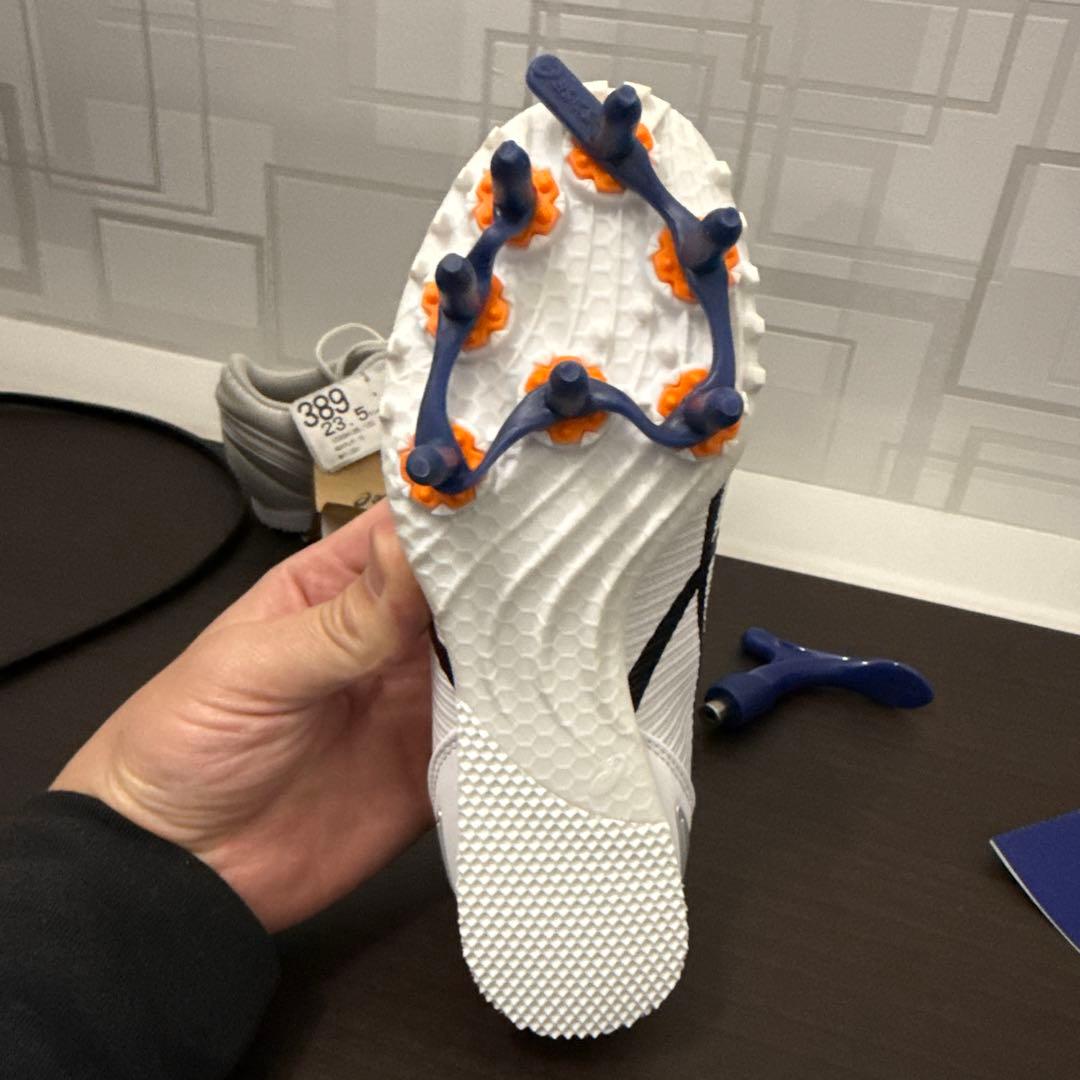 ASICS HEATFLAT12 スパイクシューズ 23.5cm 未使用品