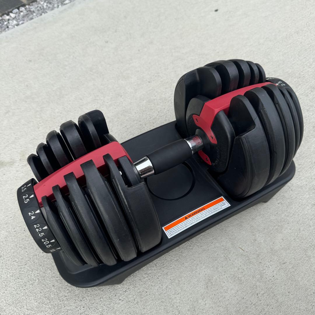 ② 可変式ダンベル　24KG　筋トレ