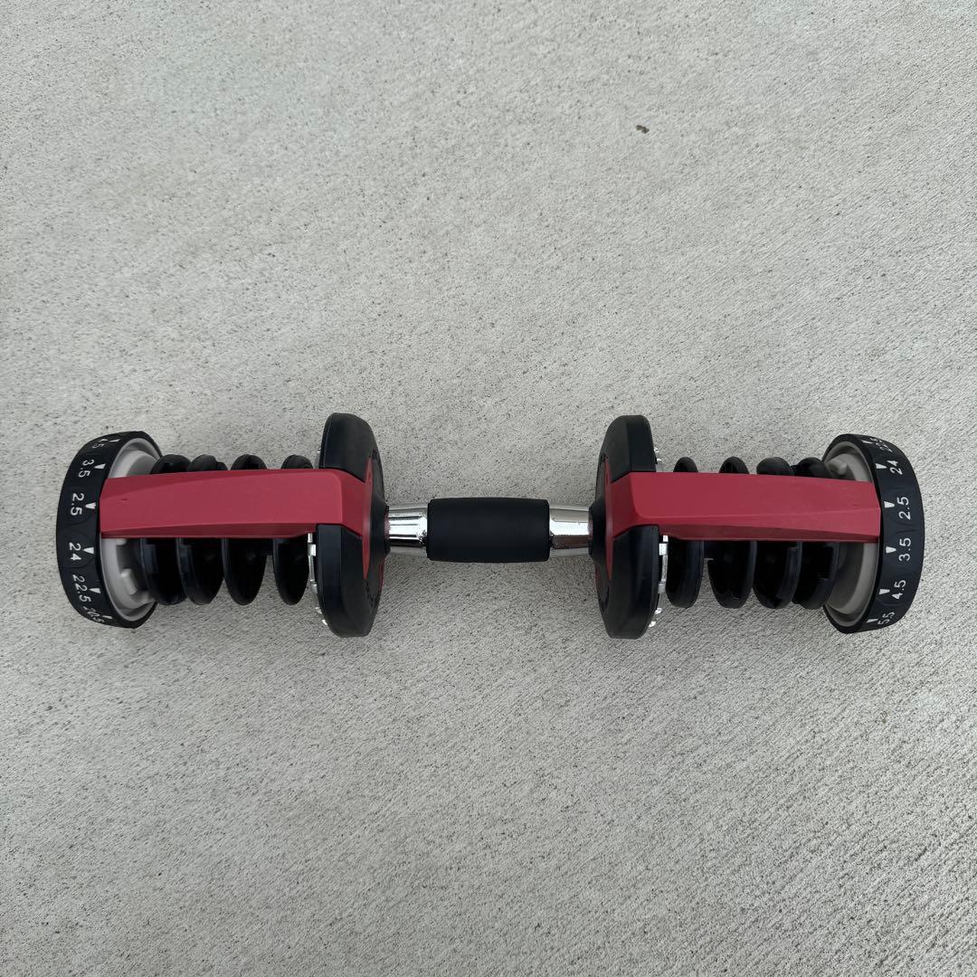 ② 可変式ダンベル　24KG　筋トレ