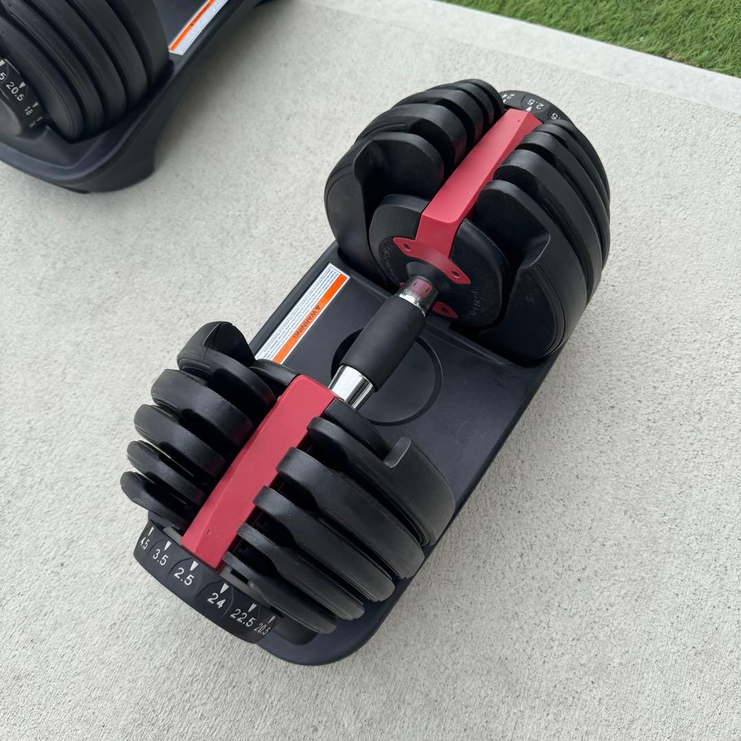 ② 可変式ダンベル　24KG　筋トレ