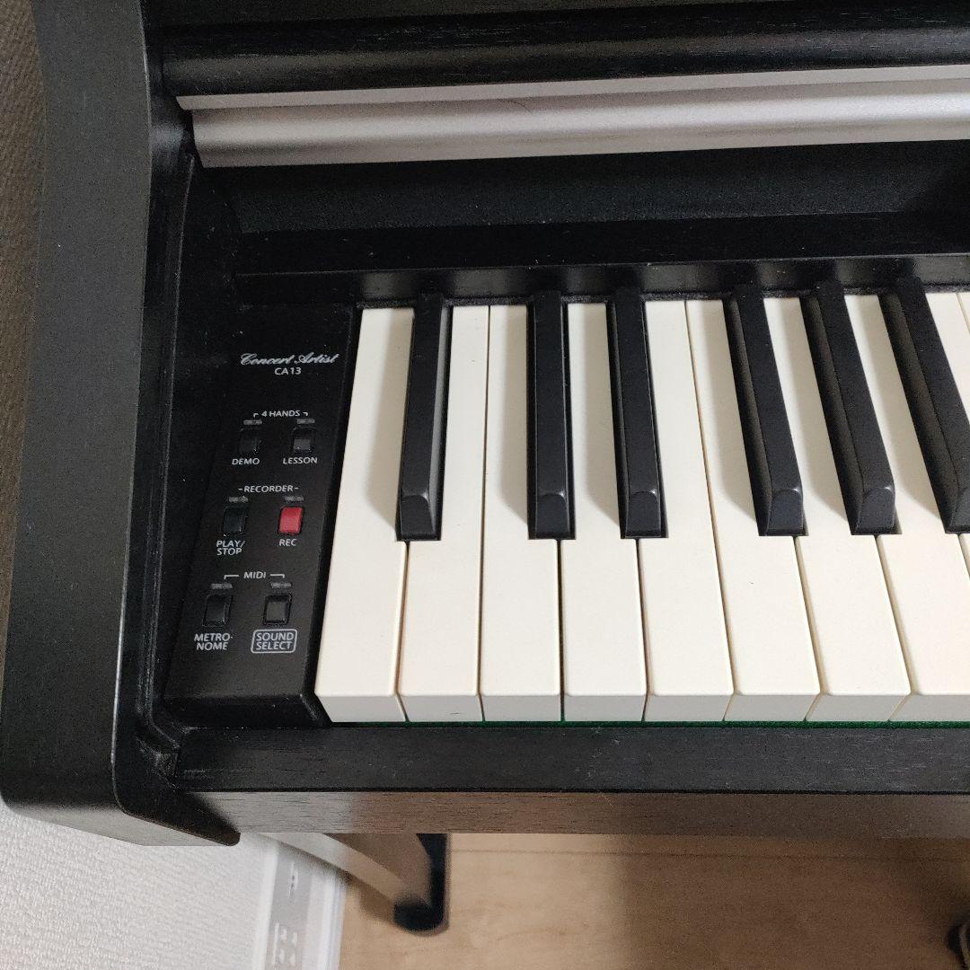 KAWAI CA13B　木製鍵盤　電子ピアノ　難あり
