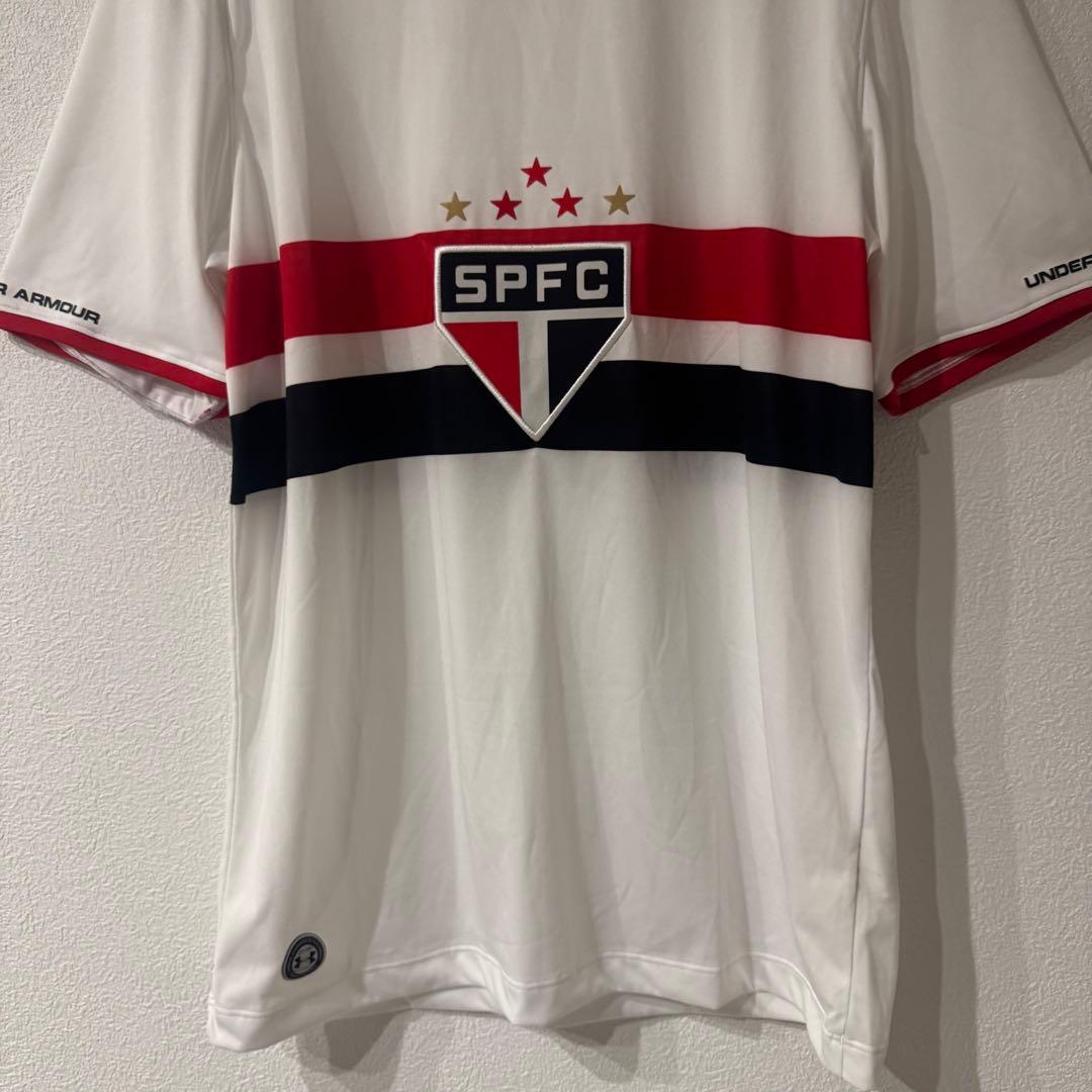 【極美品】　サンパウロFC ブラジル　アンダーアーマー　ユニフォーム　サッカー