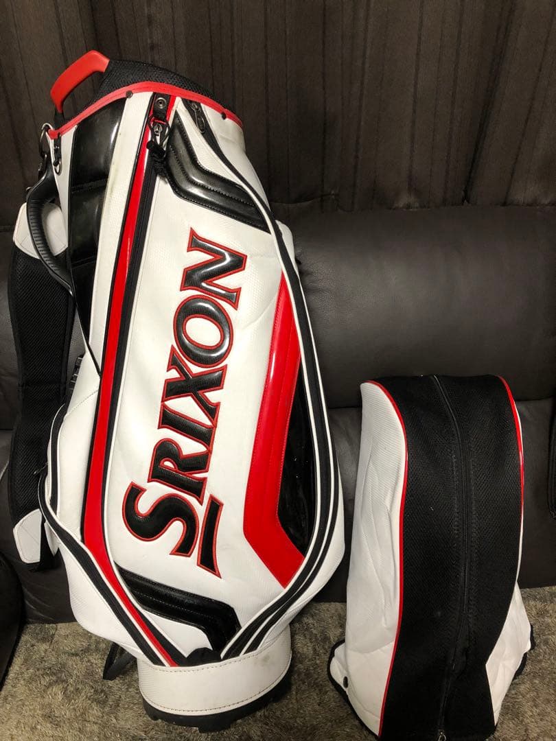 【送料込み】廃盤人気商品　Srixon ゴルフキャディバッグ9.5型