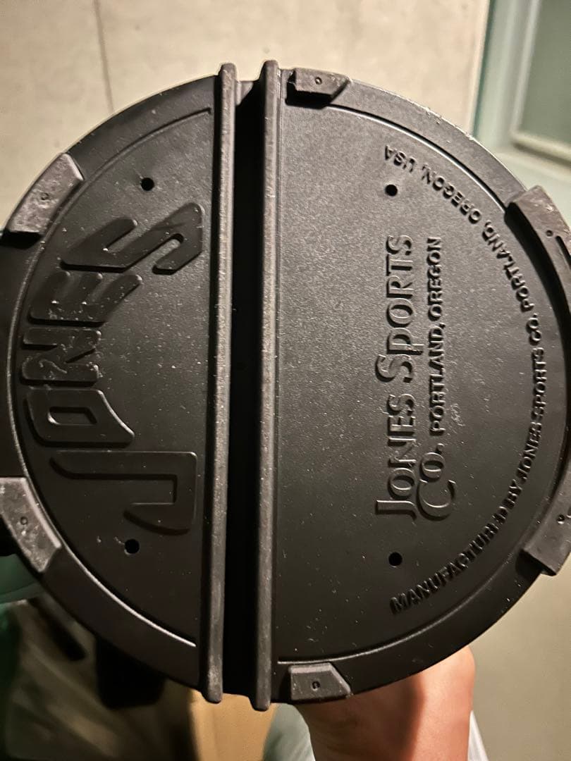 Jones キャディバッグ 色サージリーフ/ブラック 8インチ