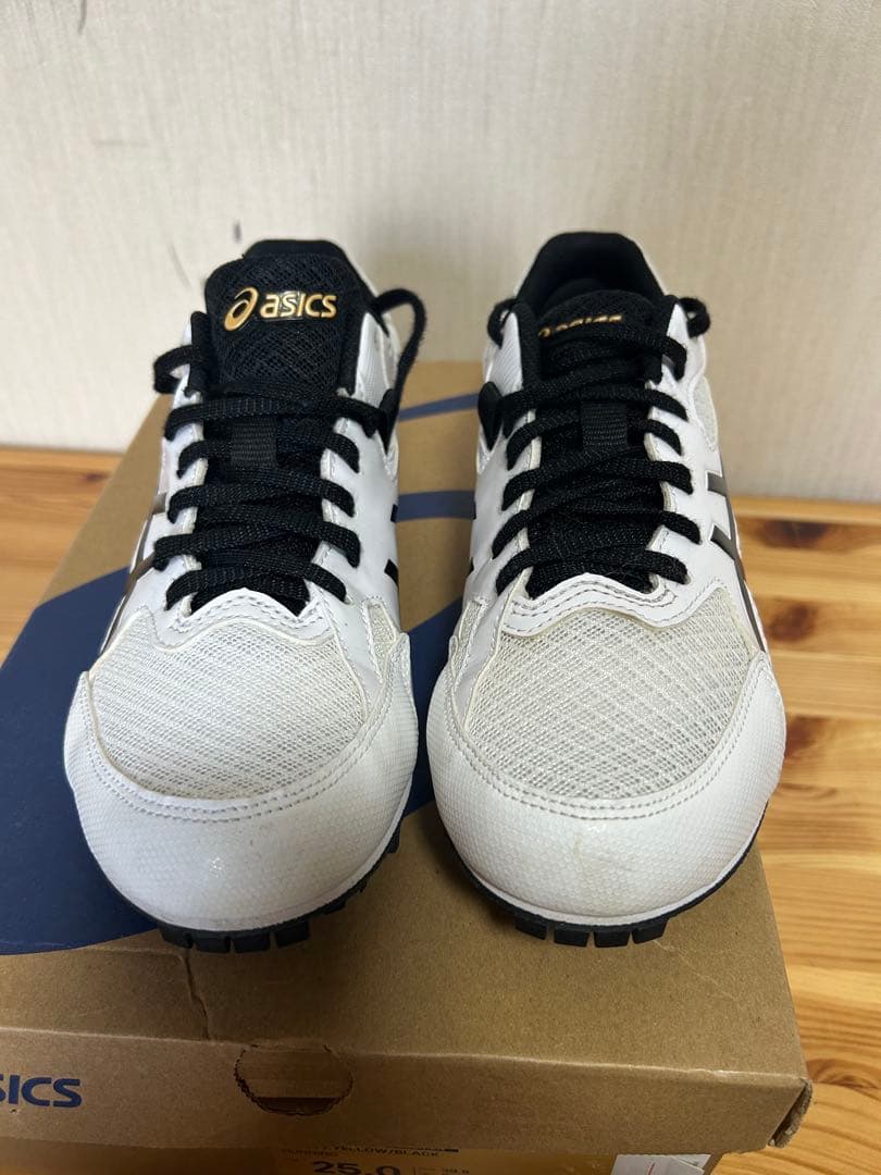 ASICS EFFORT 13 25.0cm ホワイト/ブラック