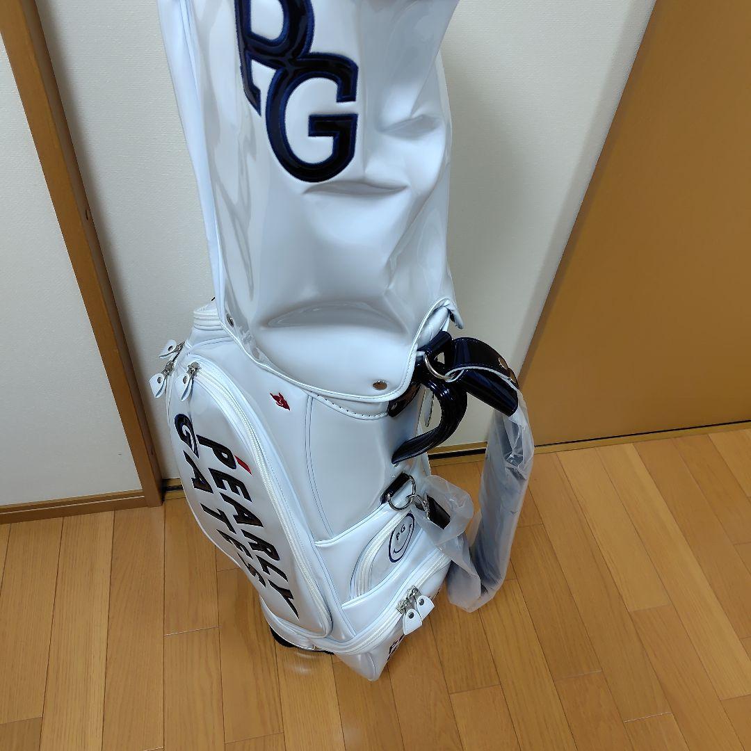 ★新品PEARLY GATES！ キャディバッグ ホワイト