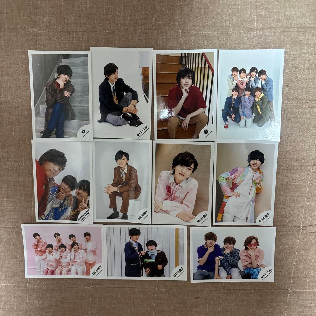 【レア】道枝駿佑 ジュニア時代〜 なにわ男子 公式写真 80枚まとめ売り