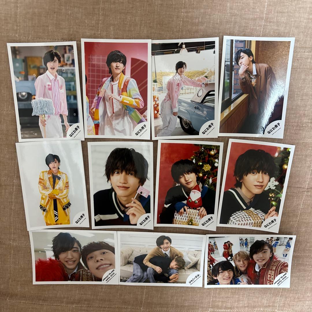 【レア】道枝駿佑 ジュニア時代〜 なにわ男子 公式写真 80枚まとめ売り