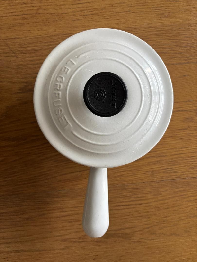 ルクルーゼ le creuset ソースパン 鍋 16cm　ホワイト 廃盤