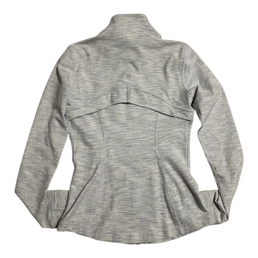 美品✨lululemon Define Jacket ライトグレーサイズ6 Ｍ
