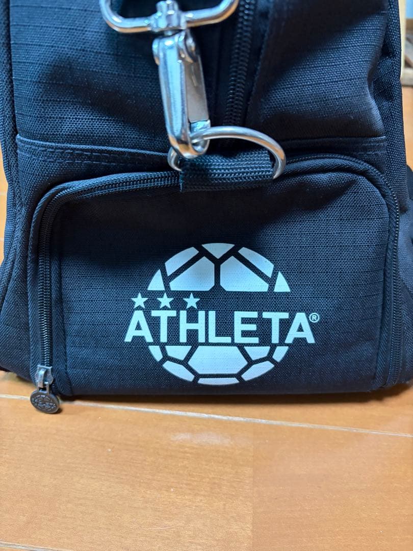 ATHLETA アスレタ 2WAY ダッフルバッグ ブラック サッカー