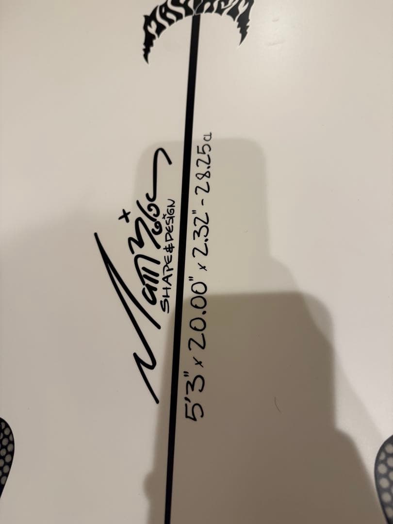 美品　サーフボード placeboプレセボ RNF-RETRO’18 5’3