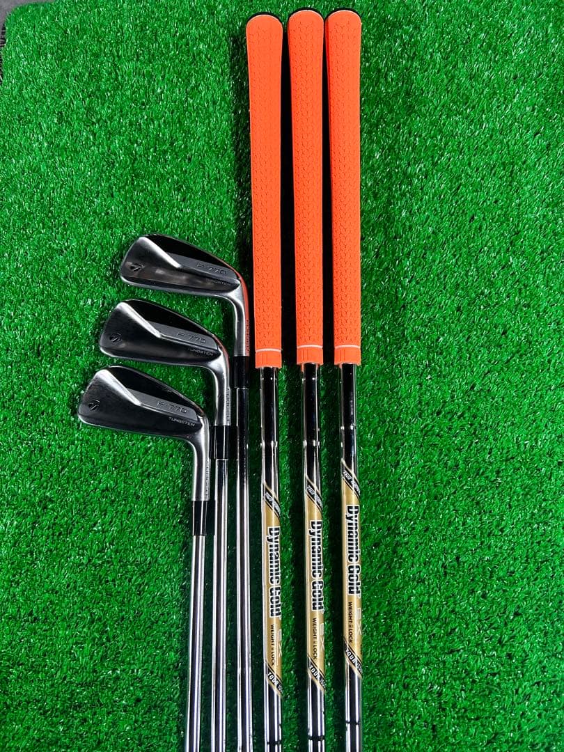 【P770アイアン】テーラーメイド #5〜Pw DGツアーイシューS200