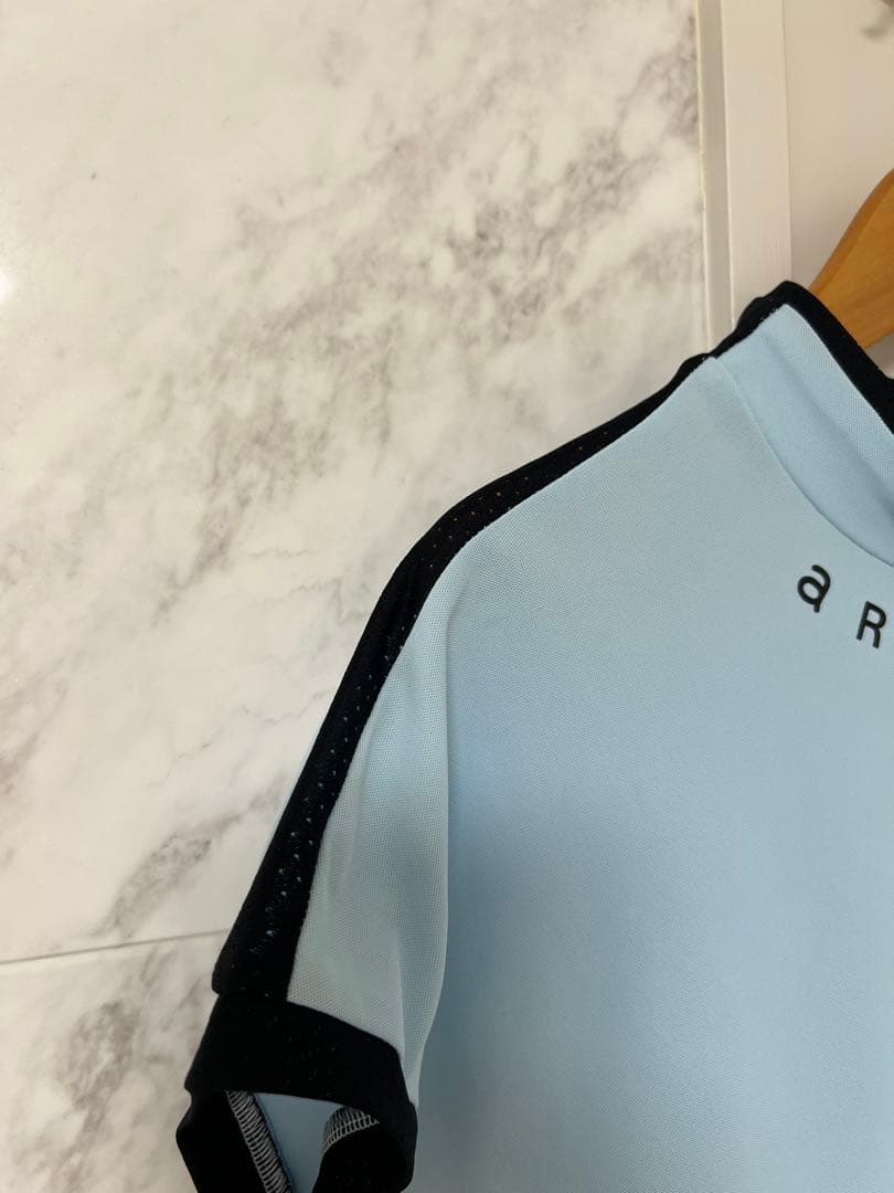 アルチビオ　レディース ゴルフウェア　半袖モックネックTシャツ36