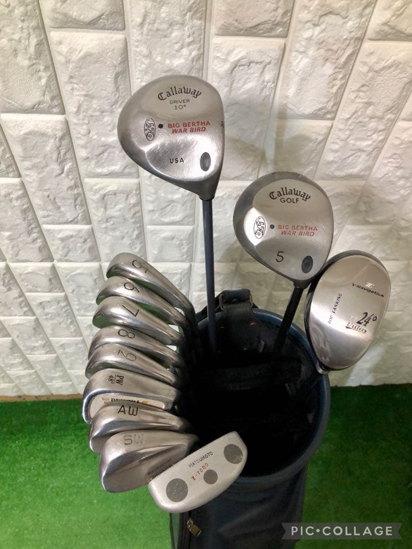 初心者おすすめ☆メンズ ゴルフクラブセット☆キャロウェイ☆キャディバッグ付