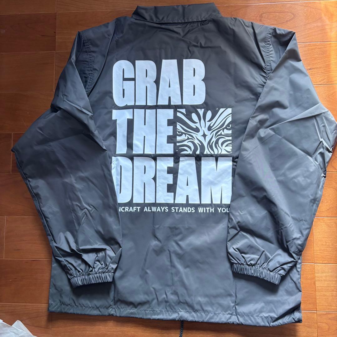 新品未使用　GAN CRAFT ガンクラフト　コーチジャケット M グレー
