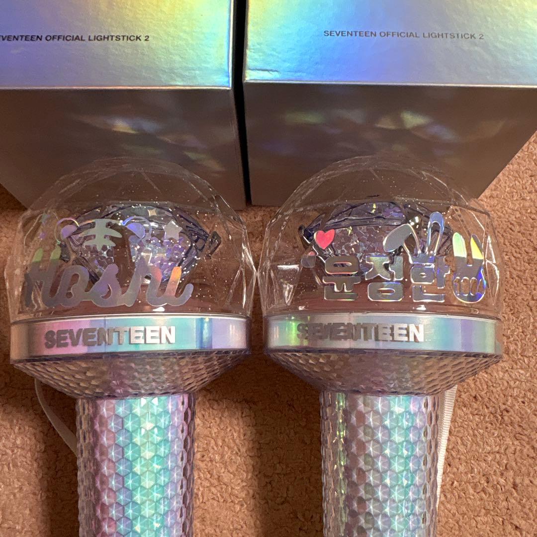 seventeen ペンライト　ver.2&ver3 4本セット