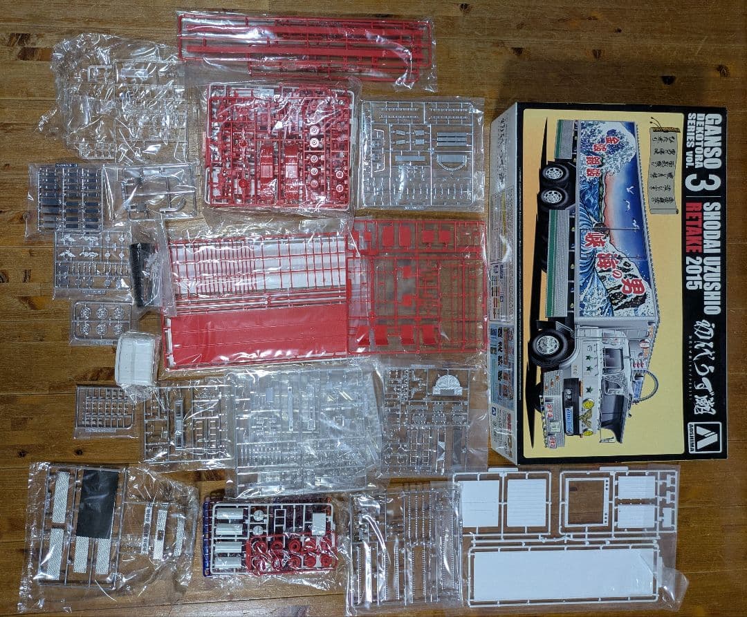 1/32 大型デコトラ模型セット