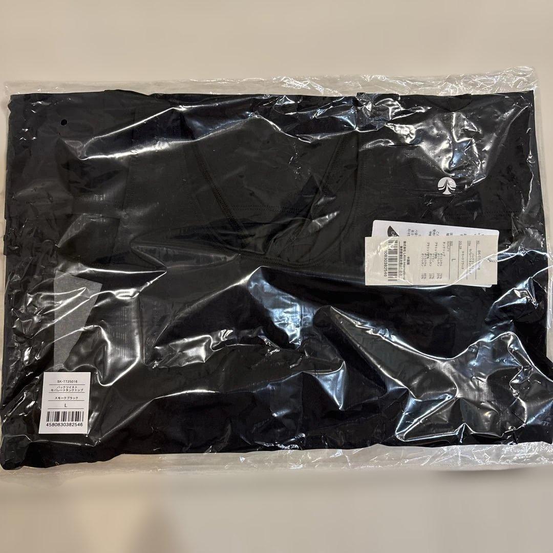 新品未使用SUKALA バックツイストセパレートタンクトップのみブラックLサイズ