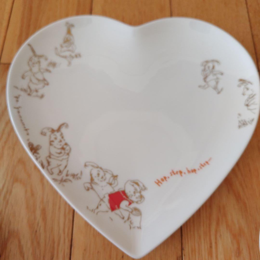 NIKKO/FINEBONECHINA 山本容子　アリスパーティーハート皿セット
