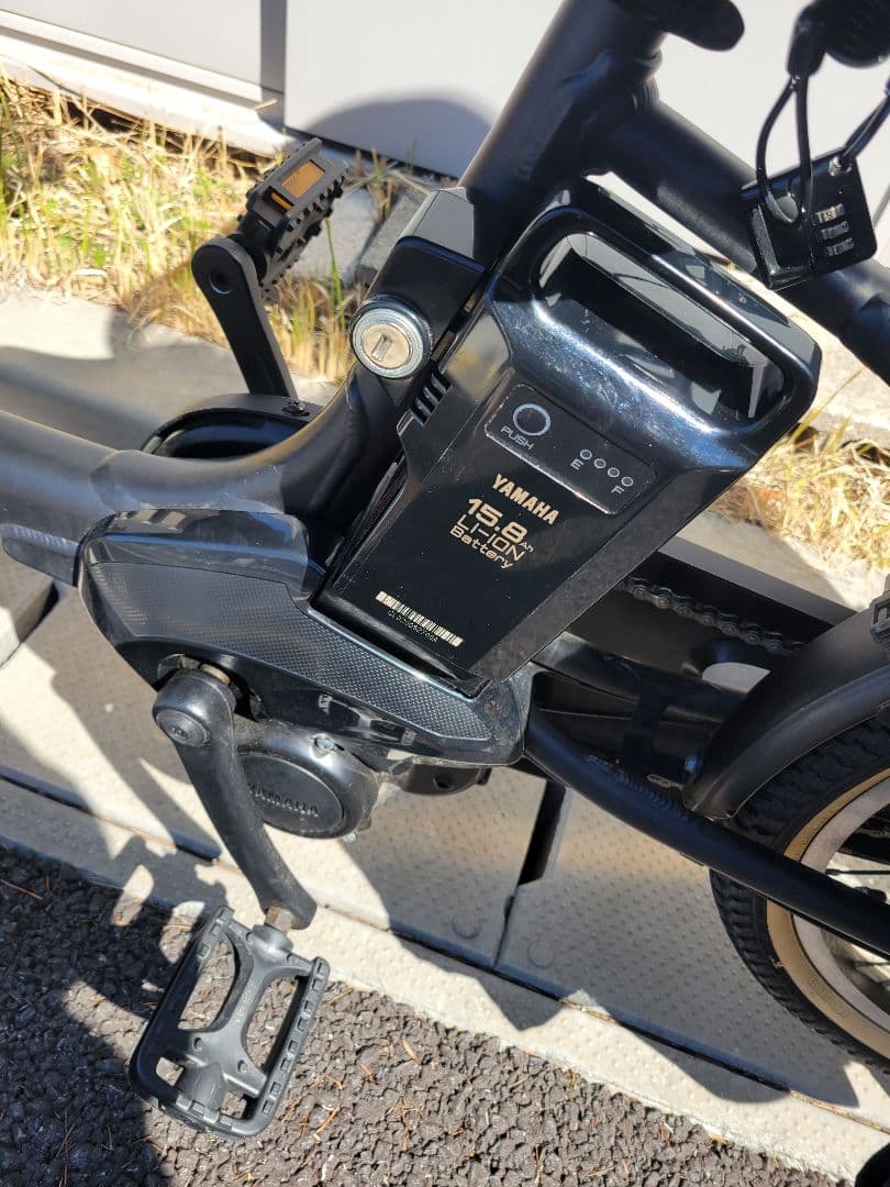 【超美品】ヤマハ　パスバビー 電動自転車 前後チャイルドシート付