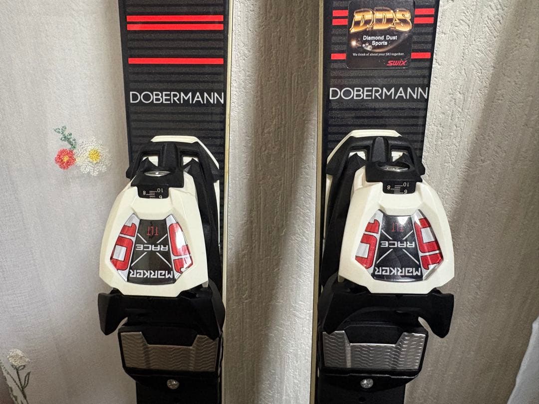 アルペンNordica SLスキー板143cm markerバインディング付き