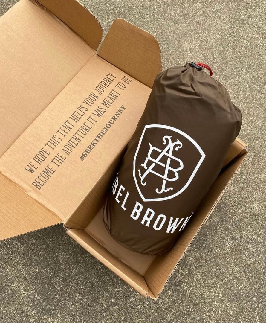 【入手困難】ABEL BROWN バイクテント　ノマド3