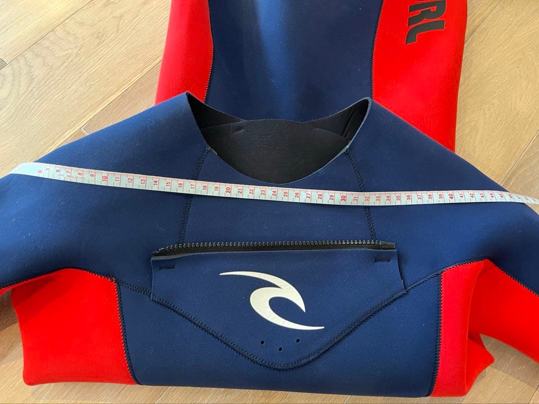 Rip Curl フルスーツ ネイビー/レッド　春秋用　ハンガー付き