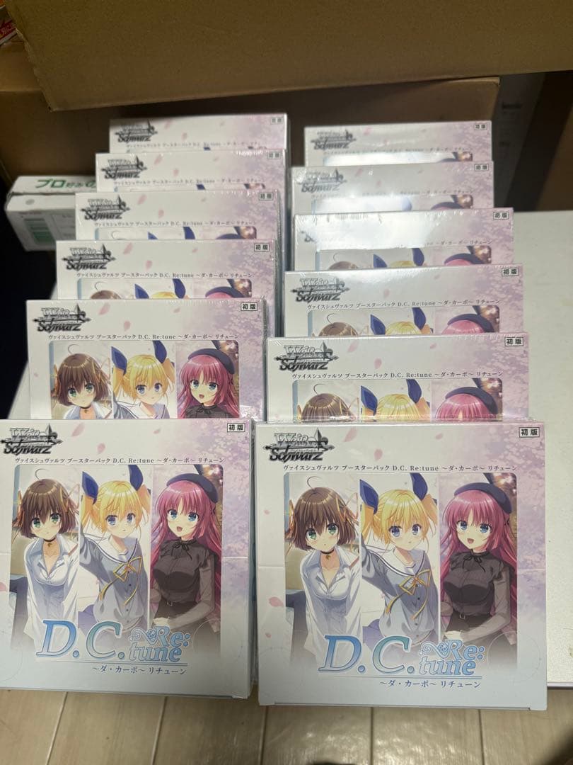 新品】トレカ(ヴァイスシュヴァルツ)12 BOXヴァイス