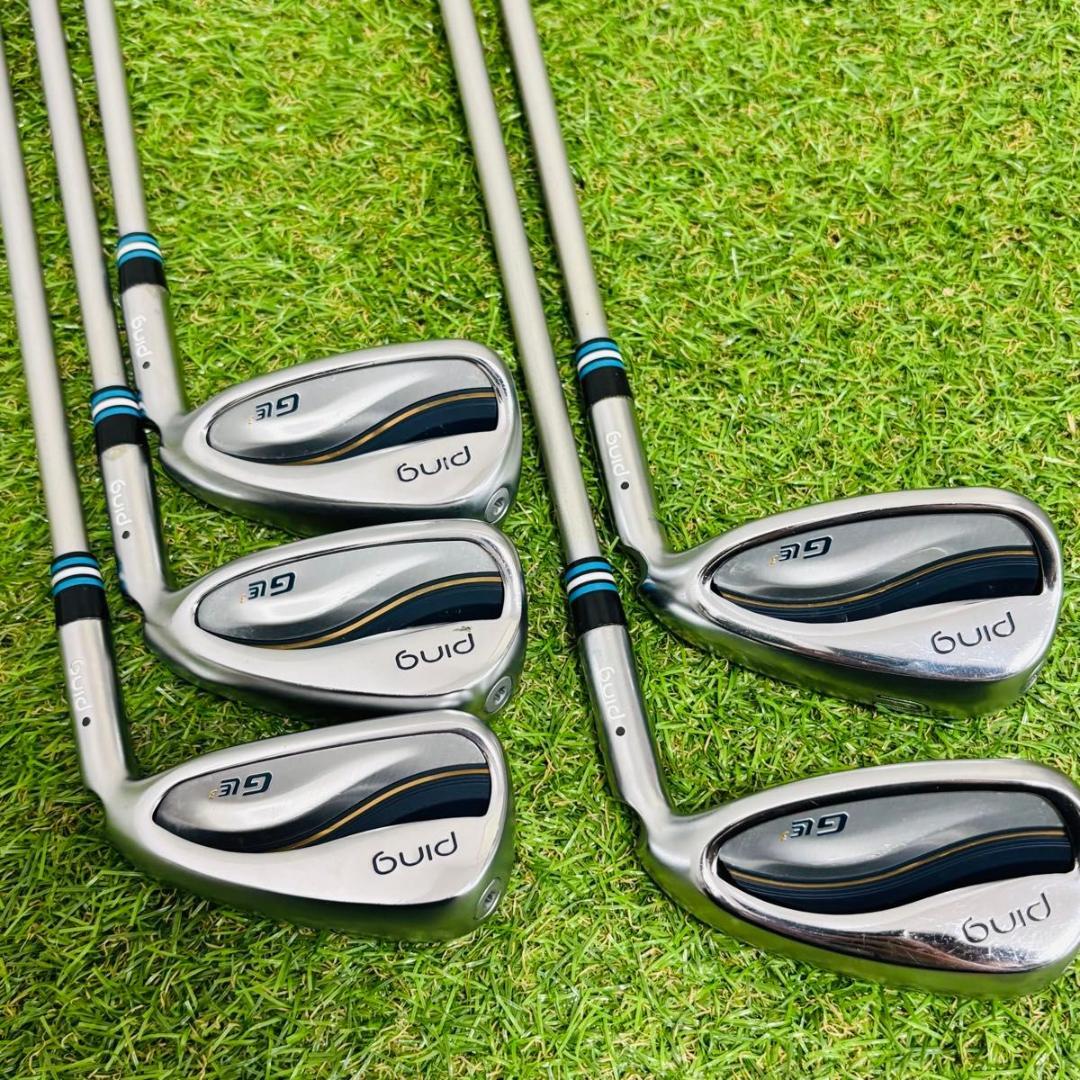 レディース ピン アイアン G Le3 A PING 5本 セット　高年式